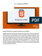 Belajar HTML