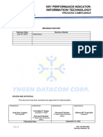 YDC-ITD-KPI-0001 Information Technology KPIs Rev.00