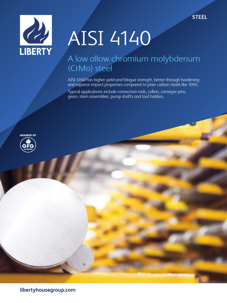 AISI 4140 Steel Specifications Overview | PDF