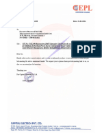 1. Ms Capital Electech Pvt Ltd CEPL Letter TCIL