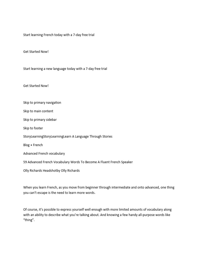Start learning vocabs pdf vocabulary linguistics
