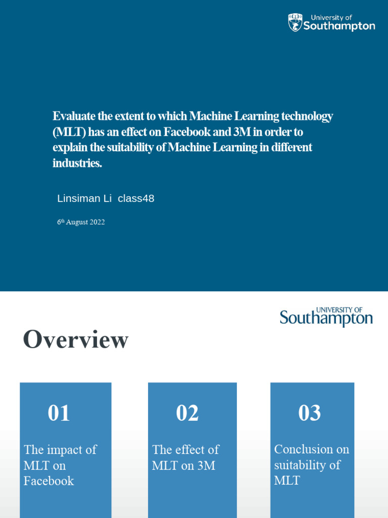 Presentation | PDF | Machine Learning | Facebook