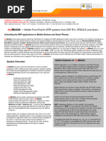 Erpmobile Brochure For SAP and ORACLE Ver 160