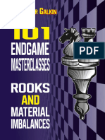Galkin 101 Endgame Masterclasses Rooks and Material Imbalances 2022