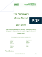 Nishimachi Green Report