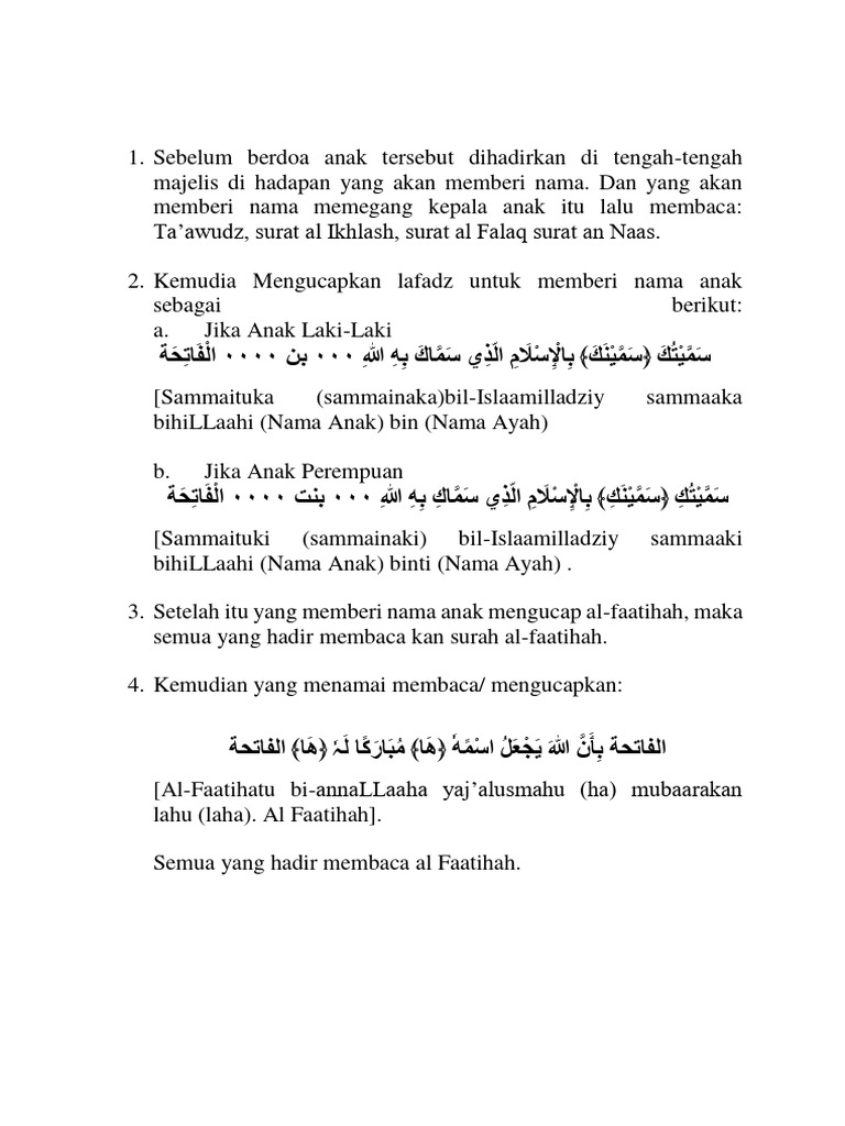 Doa Anak Pdf