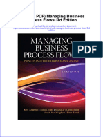 Full Download Original PDF Managing Business Process Flows 3rd Edition PDF