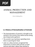 Animal Production