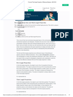 First and Third Angle Projection - Difference Between - JEE 2022