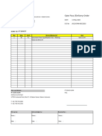 Gate Pass /delivery Order: No Qty Unit Items/Material Ket