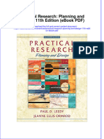 Full Download Practical Research Planning and Design 11th Edition Ebook PDF