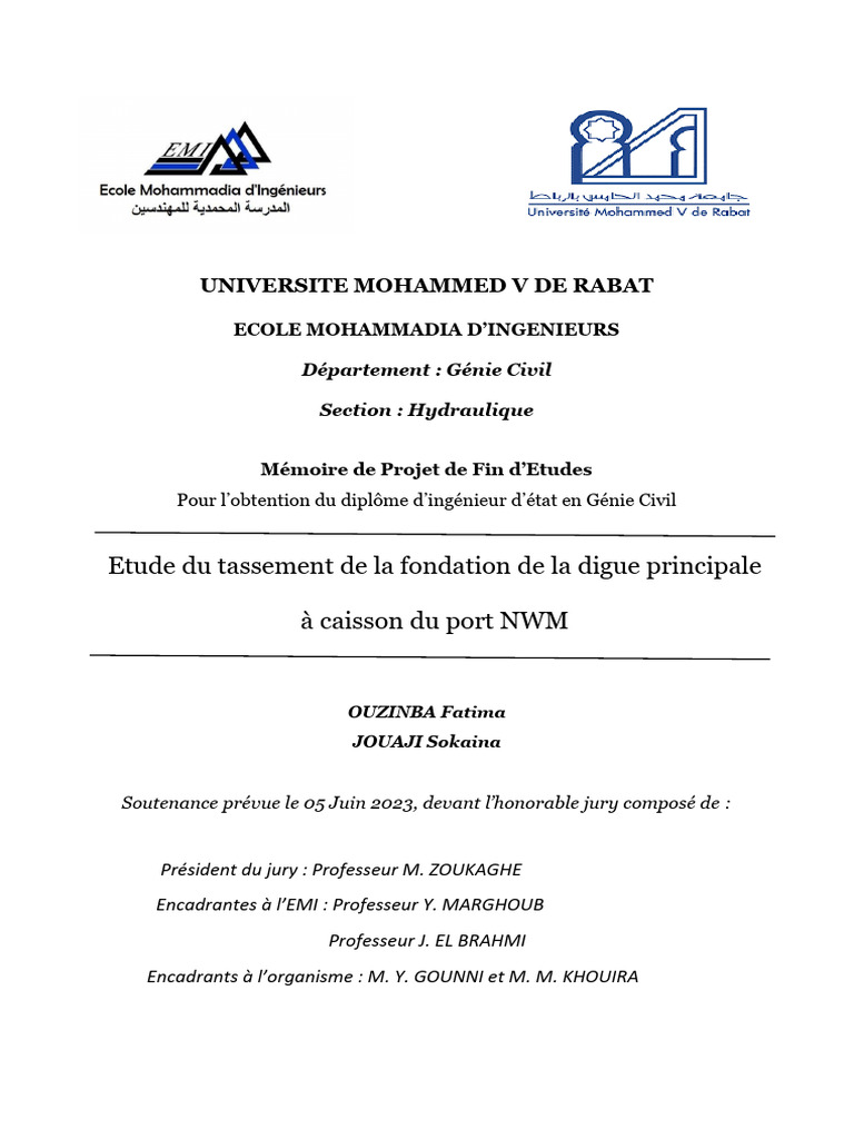 Rapport de Stage PFE J-O | PDF