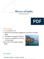 The Rivers of India
