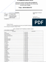 Surat Penawaran CDD PT Roda Pasifik