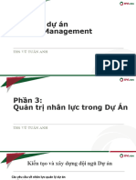 Quản trị dự án DLV ngày 2