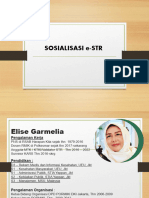 Sosialisasi E - STR - Elise Garmelia