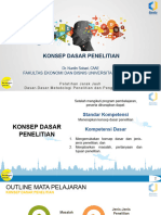 1 Konsep Dasar Penelitian-Dr. Nurdin Sobari, CAAE