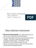 Data Collection Instruments 1