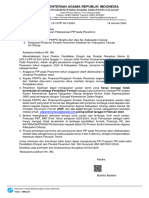 Surat Pemberitahuan PIP PD Pontren 2024