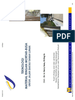 Teknologi Material Ringan Mortar-Busa U... Diatas Tanah Lunak - PDF