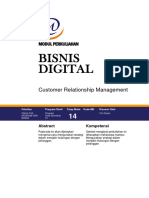 MODUL 14 BISNIS DIGITAL - Customer Relationship Management