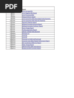 Report List - Gap Analysis - Status - DB