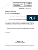 Ofício 05 em Resposta A Sec. de Saúde Transferencia Do Servidor Luciano Ricardo Da Silva