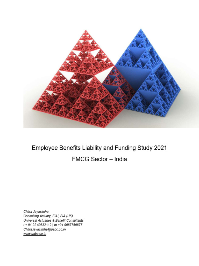 FMCG Gratuity Liability Study 2021 | PDF | Income Statement | Economies