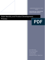 Style Identity and Product Development Process