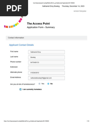 NB Access Point Application