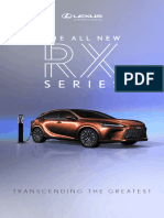 The All New Lexus RX 2023 Brochure