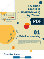 Learning Progress Review Week 9