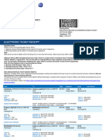 Hamsa Electronic Ticket