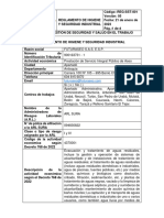 REG-SST-001 Reglamento de Higiene y Seguridad Industrial