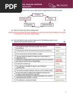 Software Development Systems Analysis Methods