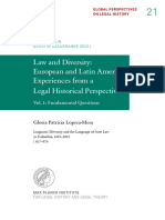 Linguistic Diversity and The Language of State Law in Colombia, 1819-2019