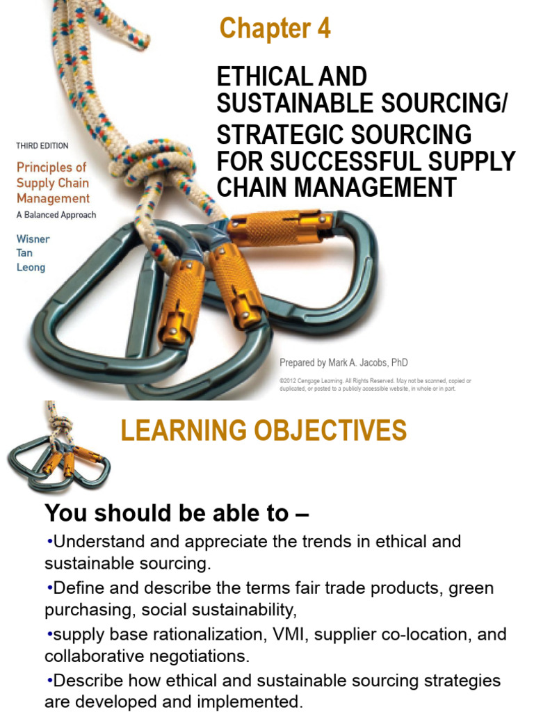 Msc Chapter 04 Pdf Supply Chain Procurement