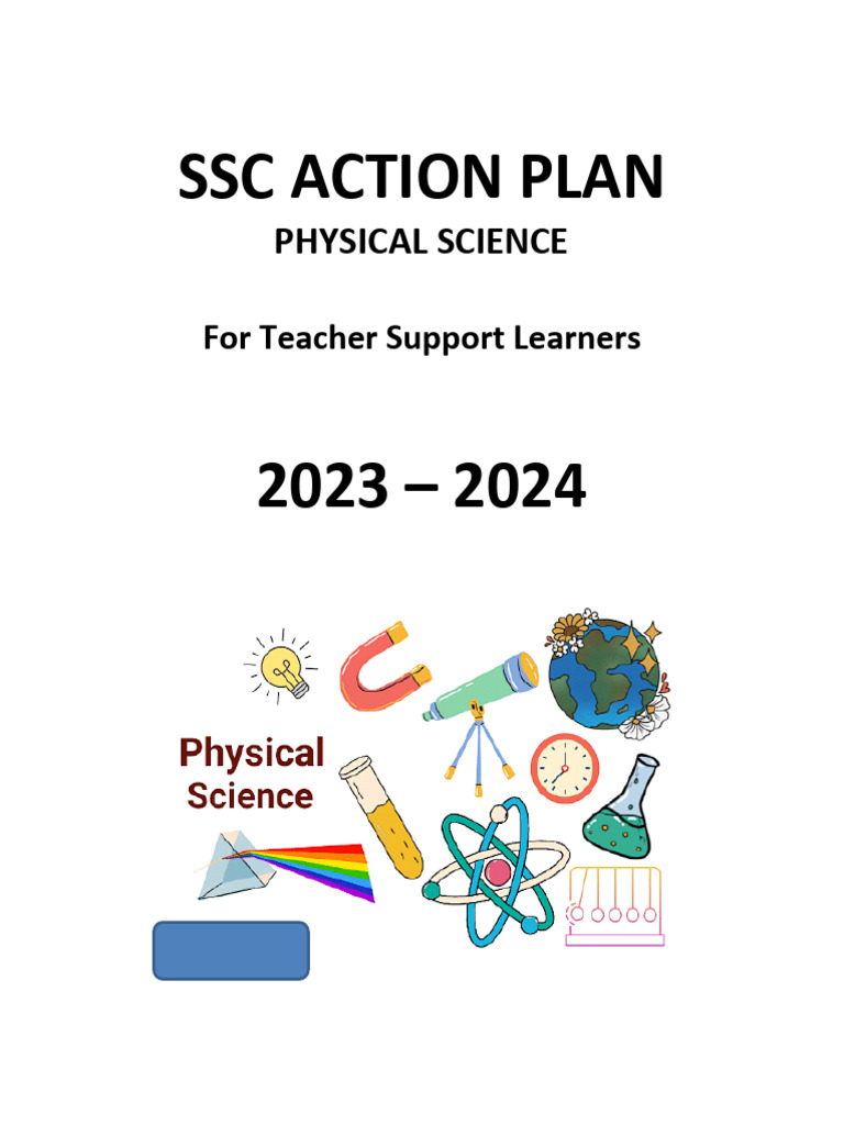 Physical Science SSC Action Plan Booklet | PDF | Hydrocarbons | Alkene