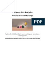 Caderno de Atividades