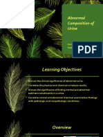 Abnormal Composition of Urine