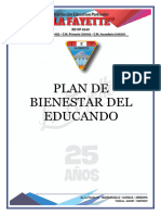 Plan de Bienestar Del Educando 2024