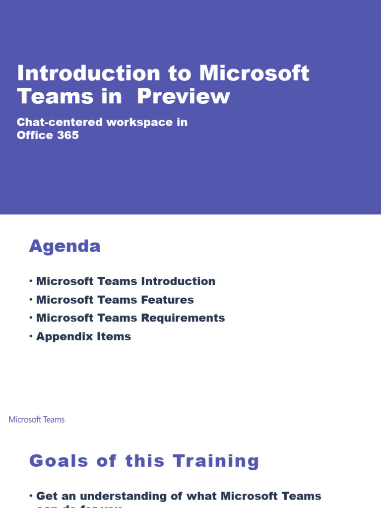 Introduction To Microsoft Teams | PDF | Icon (Computing) | Computing