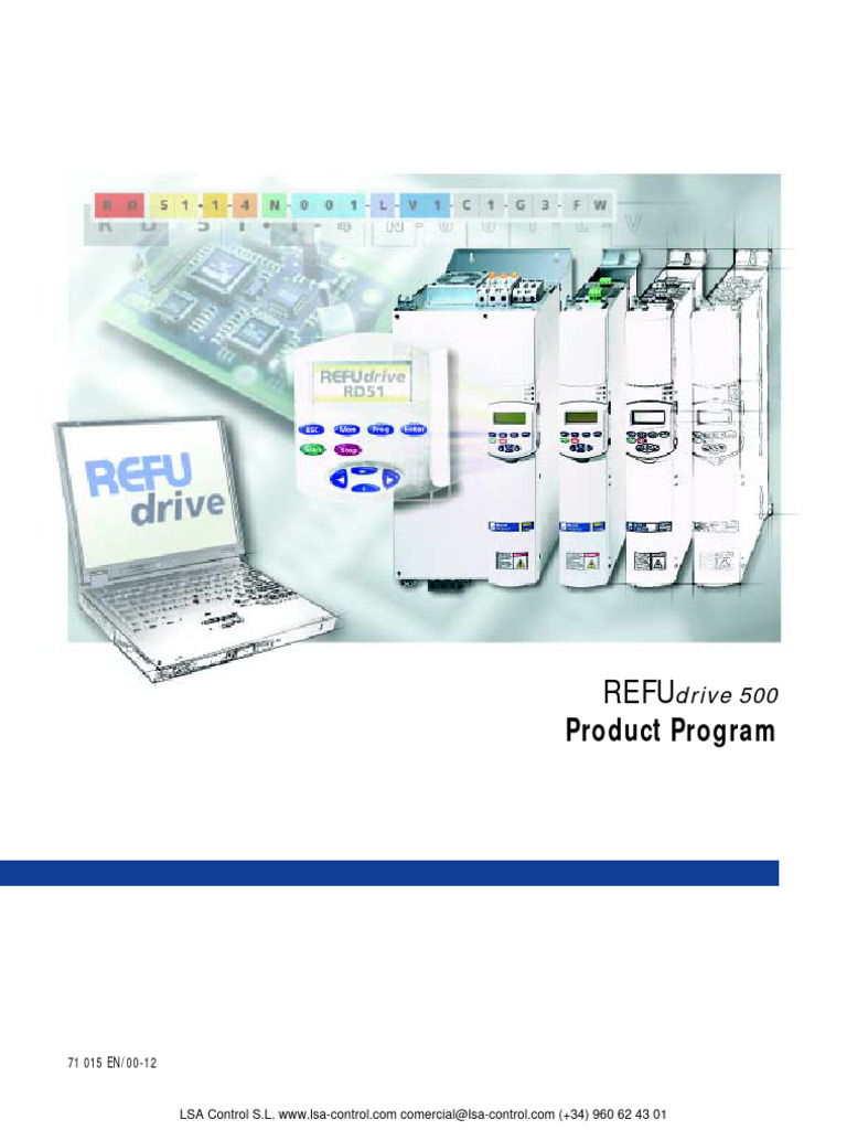 REFUdrive 500 Product Overview | PDF | Power Supply | Power Inverter