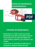 Procedimentos de Emergencia Com Queimaduras