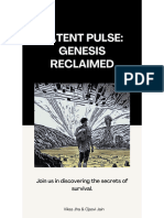PATENT PULSE GENESIS RECLAIMED: Join Us in Discovering The Secrets of Survival