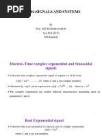 Lecturer 3 Signals & Systems