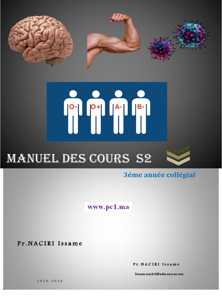 Système Nerveux 3AC SVT PR - NACIRI (WWW - Pc1.ma) | PDF
