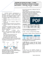 1° Atividade Quimica - LEIS PONDERAIS