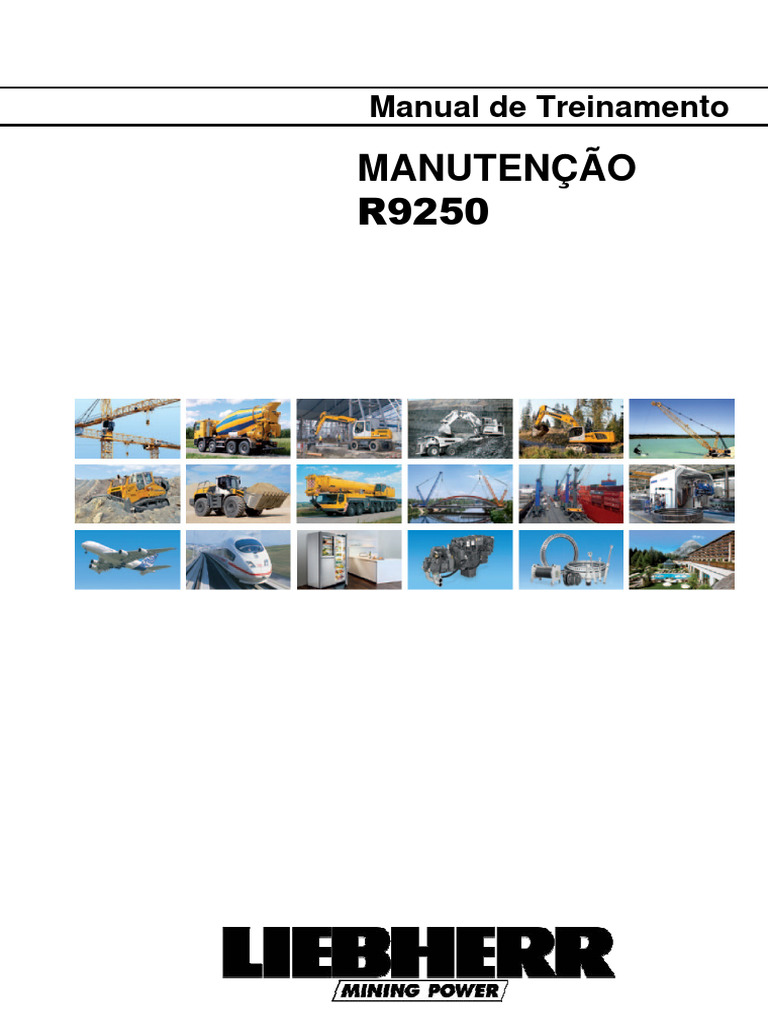 Manutenção de Escavadeira Sobre Esteira R9250 R9350 | PDF