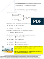 Tecnología de Computadores - Sistemas Combinacionales